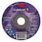 3M Cubitron Cut-Off and Grinding Wheel, Type 27, 4 1/2 in Dia, 0.156 in Thick, 7/8 in Arbor Hole Size, Ceramic 90014 - alternate 1