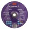 3M Cubitron Cut-Off and Grinding Wheel, Type 27, 9 in Dia, 0.156 in Thick, 7/8 in Arbor Hole Size, Ceramic 90023 - alternate 2
