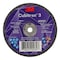 3M Cubitron Abrasive Cut-Off Wheel, Type 1, 3 in Dia, 0.035 in Thick, 1/4 in Arbor Hole Size, Ceramic, 60 Grit 90030 - alternate 5