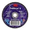 3M Cubitron Abrasive Cut-Off Wheel, Type 1, 3 in Dia, 0.035 in Thick, 3/8 in Arbor Hole Size, Ceramic, 60 Grit 90031 - alternate 6