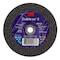 3M Cubitron Abrasive Cut-Off Wheel, Type 1, 4 in Dia, 0.035 in Thick, 3/8 in Arbor Hole Size, Ceramic, 60 Grit 90033 - alternate 3