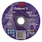 3M Cubitron Abrasive Cut-Off Wheel, Type 1, 5 in Dia, 0.045 in Thick, 7/8 in Arbor Hole Size, Ceramic, 36 Grit 90037 - alternate 1