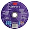 3M Cubitron Abrasive Cut-Off Wheel, Type 27, 6 in Dia, 0.045 in Thick, 7/8 in Arbor Hole Size, Ceramic, 60 Grit 90038 - alternate 2