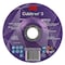 3M Cubitron Cut-Off Wheel, Type 27, 5 in Dia, 0.045 in Thick, 7/8 in Arbor Hole Size, Ceramic, 36 Grit 90045 - alternate 1