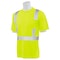 Deltaplus Hi-Vis Short-Sleeve Shirt, Class 2, 100% Polyester Birdseye Mesh with Moisture Wicking, L 63049 - alternate 4