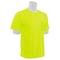 Deltaplus Hi-Vis Short-Sleeve Shirt, 100% Polyester Birdseye Mesh with Moisture Wicking, High Visibility Lime 64018 - alternate 3
