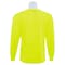 Deltaplus Hi-Vis Long Sleeve Shirt, 100% Polyester Birdseye Mesh with Moisture Wicking, High Visibility Lime 64028 - alternate 3