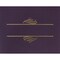 Great Papers Certificate Cover Value, Purple wit, PK5 903106 - alternate 1