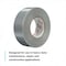 3M Duct Tape, Silver, 60 yd L, 1-7/8 in W, PK24 3939 - alternate 7
