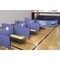 Screenflex Portable Room Divider, 11 Panel, 6 ft. H CFSL6011-DG - alternate 6