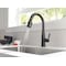 Delta Essa 1Hdl, PulDwnKitchenFaucet Touch2O, MtB, Electronic, 8" Mount, 1 or 3 Hole Commercial 9113T-BL-DST - alternate 2