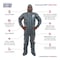 International Enviroguard Hooded Chemical-Resistant FR Coveralls, Xl, Green, Pyroguard CRFR 9119T-XL - alternate 4