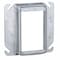 Raco Mud Ring, 1 Gang, Galvanized Zinc, Square Box Type 774 - alternate 2