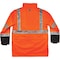 Ergodyne Hi-Vis Thermal Jacket Kit, 300D Oxford Polyester, Hi-Viz Orange, M 8388 - alternate 2