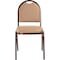 National Public Seating Stacking Chair, 9200 Series, Vinyl Beige 9201-M - alternate 8