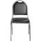 National Public Seating Stacking Chair, 9200 Series, Vinyl Black 9210-SV - alternate 4