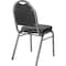 National Public Seating Stacking Chair, 9200 Series, Vinyl Black 9210-SV - alternate 2