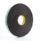 3M Double-Sided Foam Tape, 1 in W, 36 yd L, 1/16 in, Acrylic Foam, Double-Sided, 9 PK 4056 - alternate 3