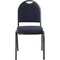 National Public Seating Stacking Chair, 9200 Series, Fabric Blue 9254-BT - alternate 5