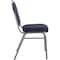 National Public Seating Stacking Chair, 9200 Series, Fabric Blue 9254-SV - alternate 2