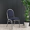 National Public Seating Stacking Chair, 9200 Series, Fabric Blue 9254-SV - alternate 5