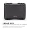 Nanuk Cases Black Protective Case, 18.7"L x 14.8"W x 7"D 925S-010BK-0A0 - alternate 3