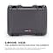 Nanuk Cases Case with Foam, Graphite, 925S-010GP-0A0 925S-010GP-0A0 - alternate 2