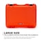 Nanuk Cases Orange Protective Case, 18.7"L x 14.8"W x 7"D 925S-010OR-0A0 - alternate 4