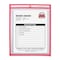 C-Line Products Shop Ticket Holder, Red, 9 x 12", PK15 43914 - alternate 4