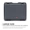 Nanuk Cases Case with Foam, Graphite, 930S-010GP-0A0 930S-010GP-0A0 - alternate 2
