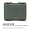 Nanuk Cases Case with Foam, Olive, 930S-010OL-0A0 930S-010OL-0A0 - alternate 2