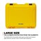 Nanuk Cases Yellow Protective Case, 19.8"L x 16"W x 7.6"D 930S-010YL-0A0 - alternate 3