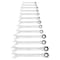 Gearwrench 13 Piece 72-Tooth 12 Point Ratcheting Combination SAE Wrench Set 9312 - alternate 8