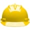 Bullard Hard Hat, S61, Polyethylene, 4 Point Ratchet, Type 1, Class E, Yellow 61YLR - alternate 5