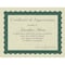 Great Papers Certificate Green Metallic Border, PK100 934200 - alternate 2