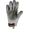 Proflex By Ergodyne Mechanics Gloves, Silicone Palm, XL, Black 821 - alternate 6