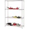 Lorell Wire Shelving Unit, 18"D x 48"W, 4 Shelves, Chrome LLR84181 - alternate 2
