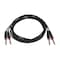 Monoprice Dual 1/4" Ts M Instrument Cable, 10 ft. 601461 - alternate 4