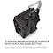 Nanuk Cases Black Protective Case, 22-7/8"L x 18-3/8"W x 11-3/4"D 950S-010BK-0A0 - alternate 3