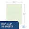 Roaring Spring Gummed Pads, 8.5"x11", 50 Green Sheet, PK36 95134CS - alternate 2