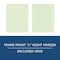 Signature Collection Case of Engineering Covered Notepads, 8.5"x11", 80 sht/book, Green Tinted, Heavyweight Backer Board, PK24 95371CS - alternate 5