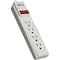 Tripp Lite Power Strip, 5-15R, 5-15P, 10 ft., Light Gray PS410 - alternate 2