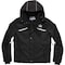N-Ferno Jacket, 500d Nylon, Zipper with Storm Flap, Black, M 6466 - alternate 5
