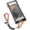 Ergodyne Coiled Lanyard, 4 ft., 2 lb. Weight Capacity, Black/Orange 3166 - alternate 3