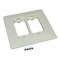 Legrand Device Bracket, Ivory, Steel, Brackets WSB07-2A - alternate 2