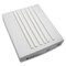 C-Line Products 11 x 1/4" Binding Bars, White, PK100 34447 - alternate 3