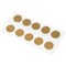 Velcro Brand Reclosable Fastener, Disc, Rubber Adhesive, 3/4 in, Beige, 200 PK 90140 - alternate 10