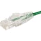 Monoprice Slim Cat6 Utp Network Cable, 2 ft.Green 14804 - alternate 3
