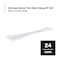 3M Heat Shrink Tube, Thin Wall, 2:1 I.D. Shrink Ratio, 1 in I.D. Before Shrinking, Clear, 4 ft, 24 PK FP301-1-48"-CLEAR-24 PCS - alternate 8