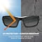 Ergodyne ODIN, Safety Glasses, Uncoated, Gray Lens, Black Frame, Full-Frame, Polarized ODIN-PZ - alternate 3